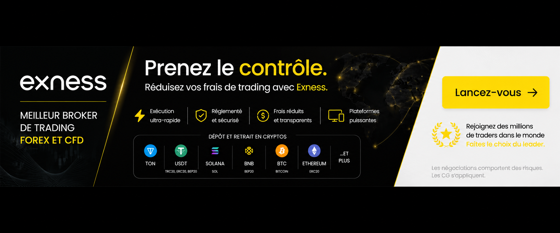 Exness — dépôt trading
