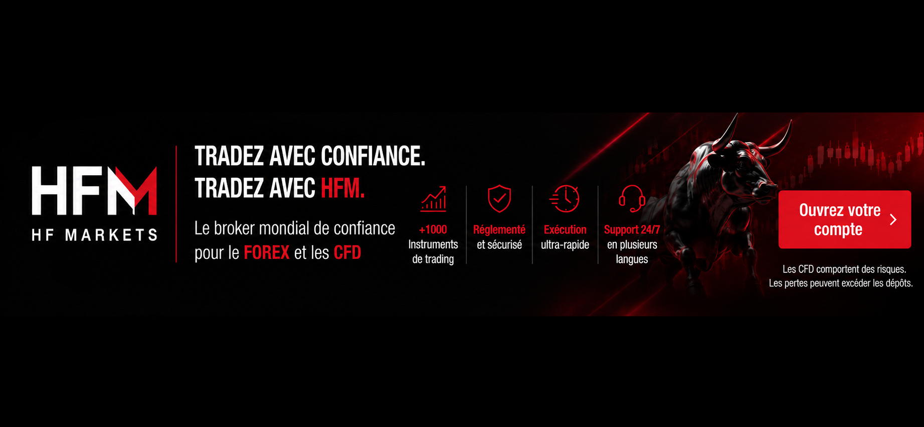 HFM — dépôt trading